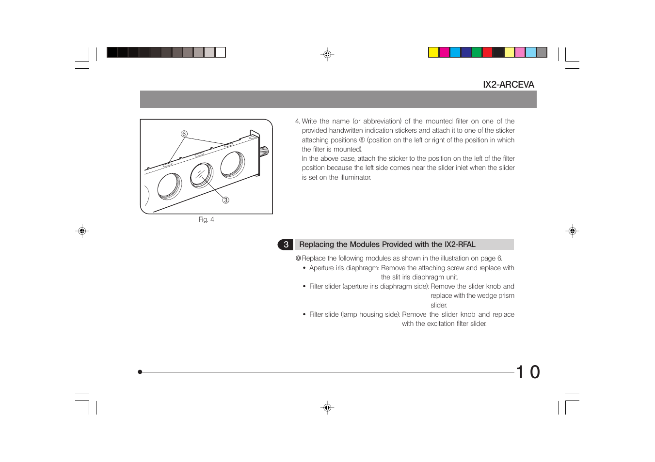 Olympus IX2-ARCEVA User Manual | Page 13 / 20