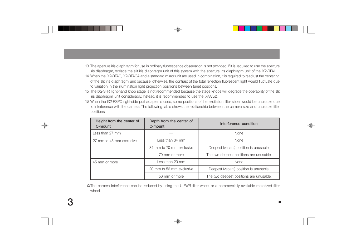 Olympus IX2-ARCEVA User Manual | Page 6 / 20