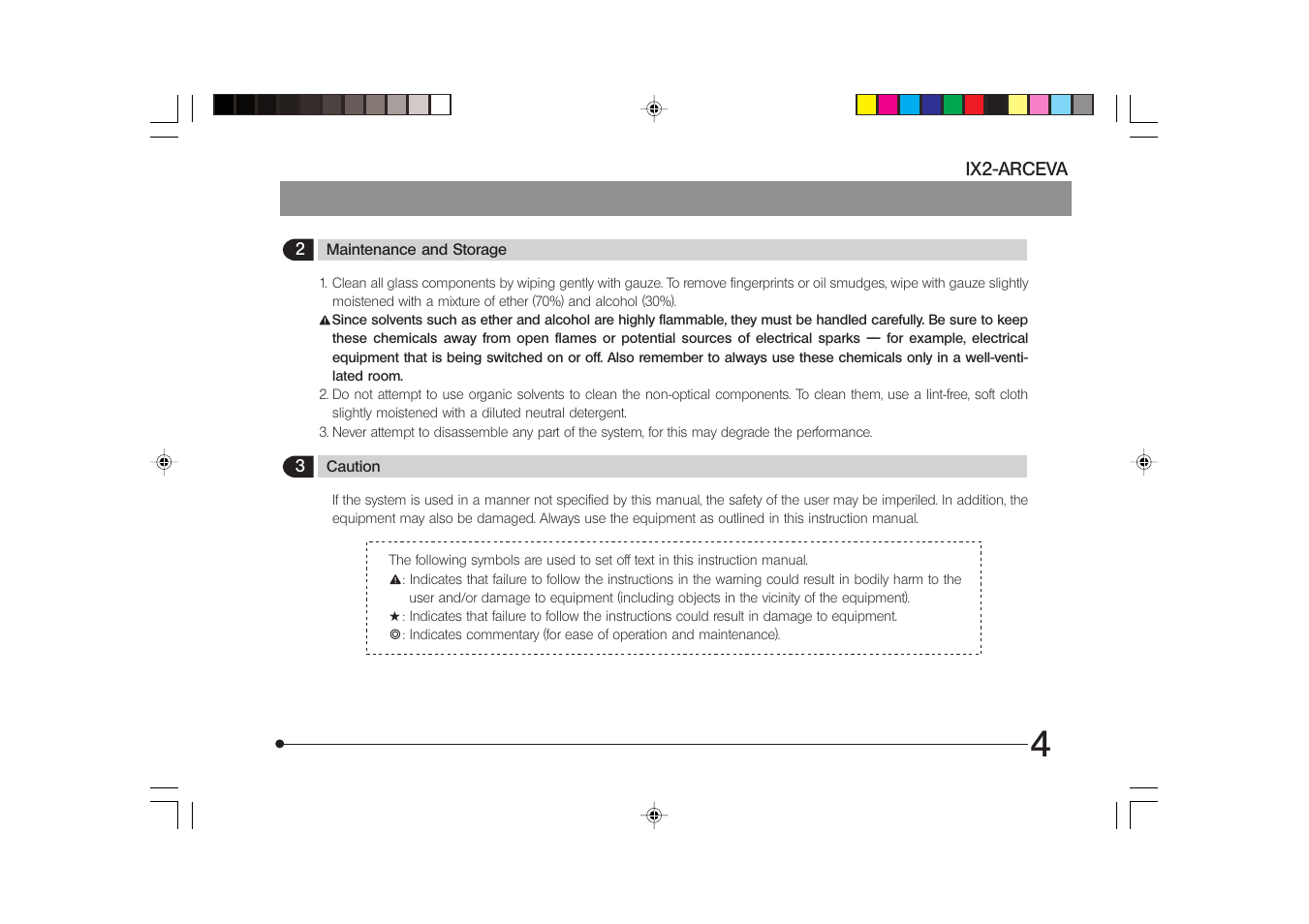 Olympus IX2-ARCEVA User Manual | Page 7 / 20