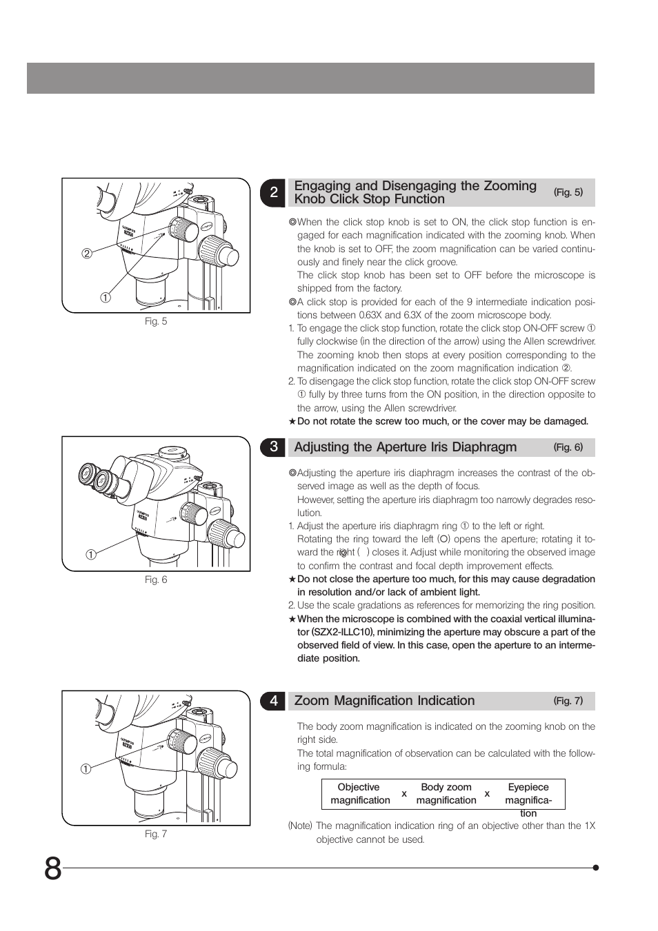 Olympus SZX10 User Manual | Page 12 / 36