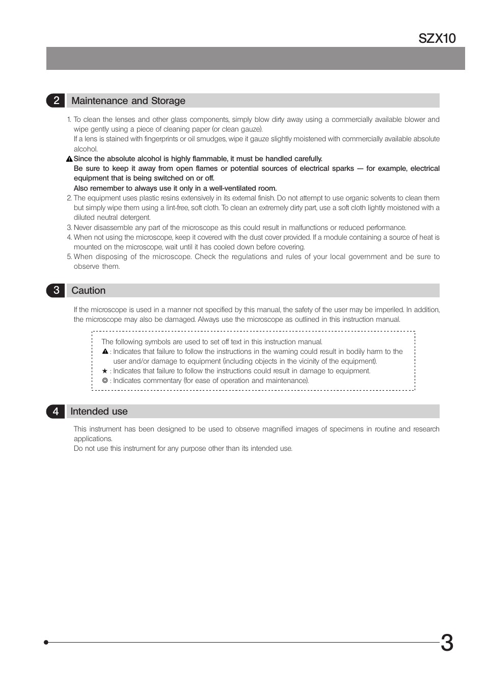 Szx10 | Olympus SZX10 User Manual | Page 7 / 36