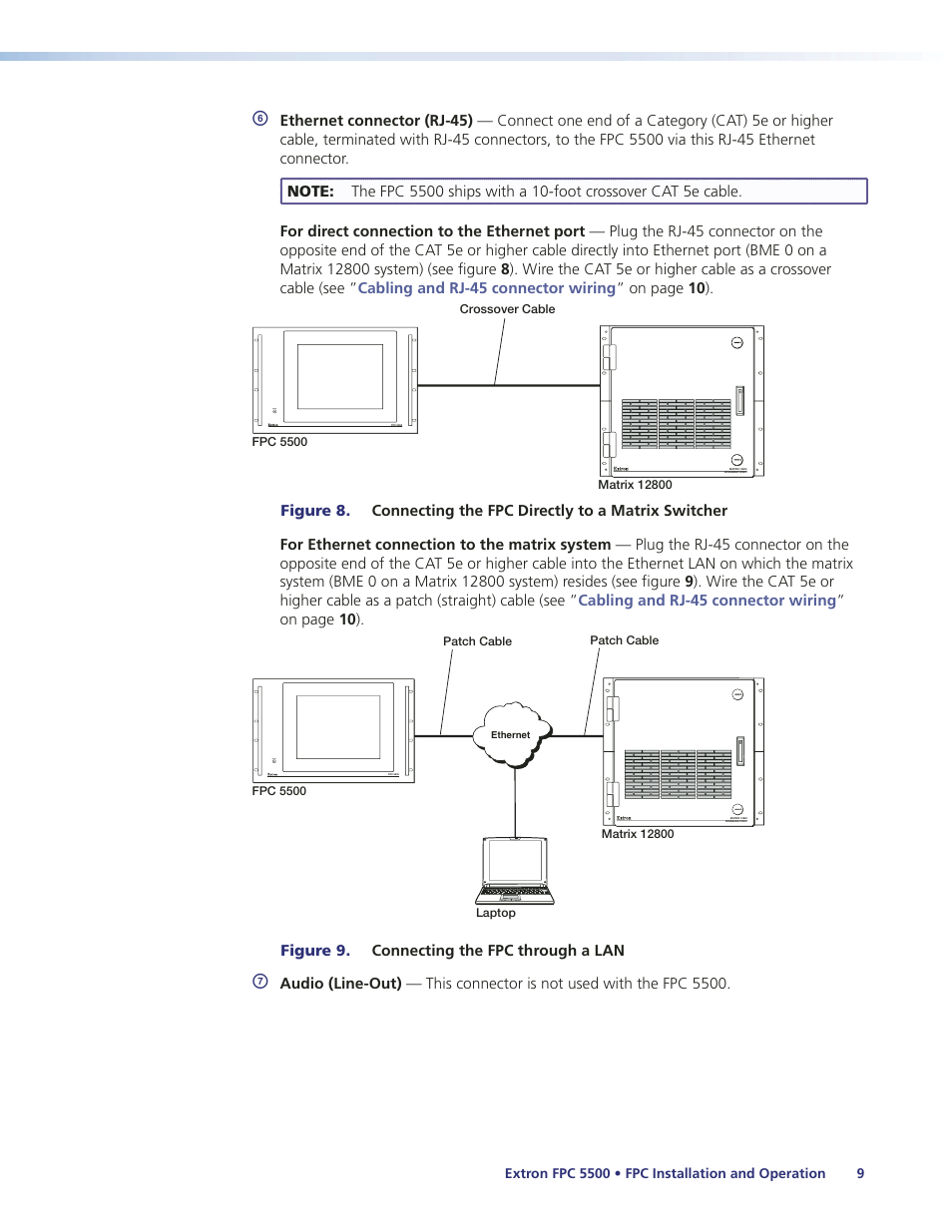 Extron Electronics FPC 5500 User Manual | Page 15 / 59