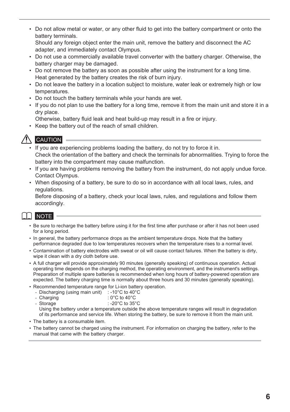 Olympus IPLEX UltraLite User Manual | Page 10 / 48