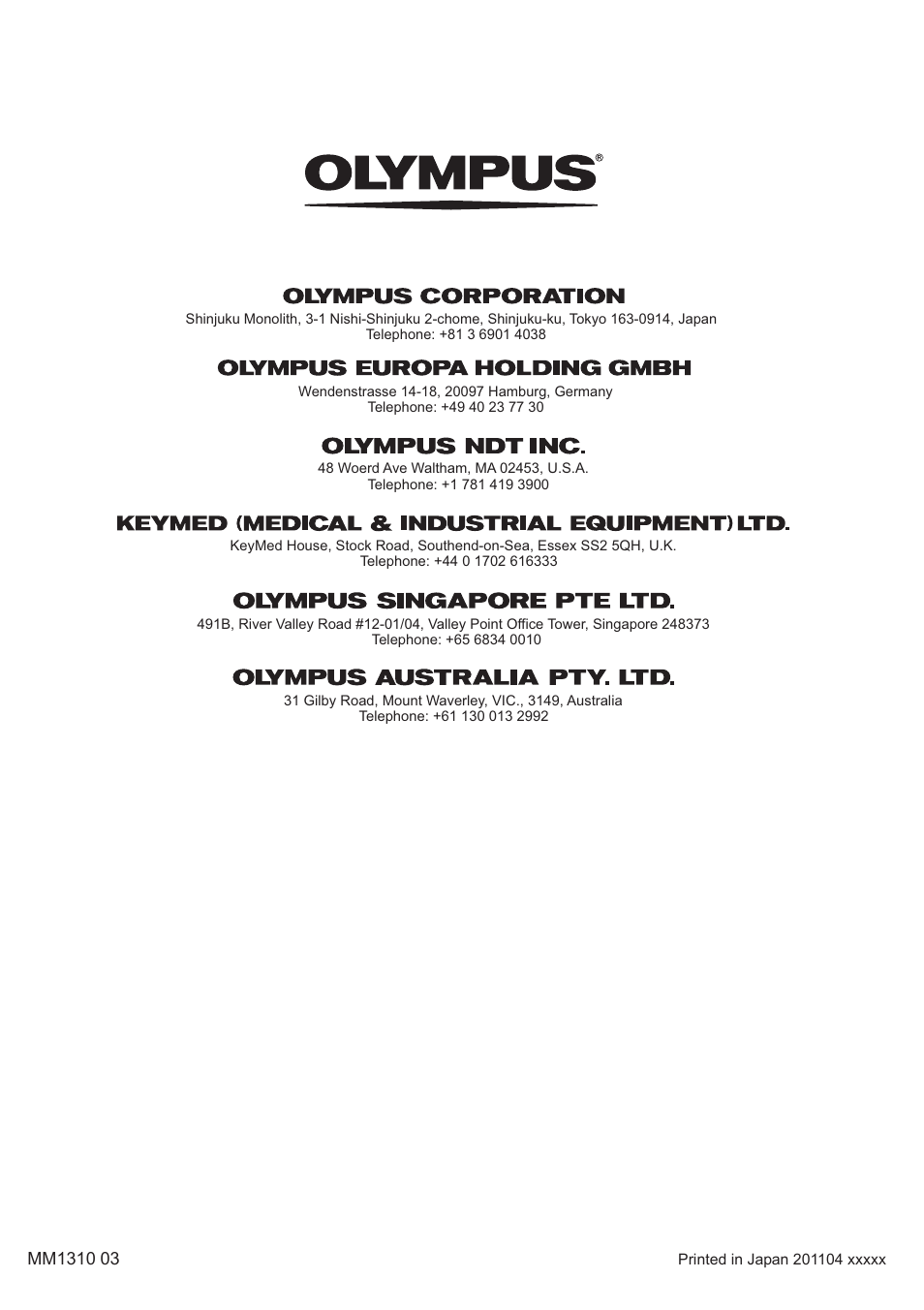 Olympus IPLEX UltraLite User Manual | Page 2 / 48