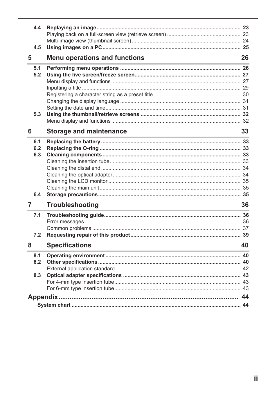 Olympus IPLEX UltraLite User Manual | Page 4 / 48