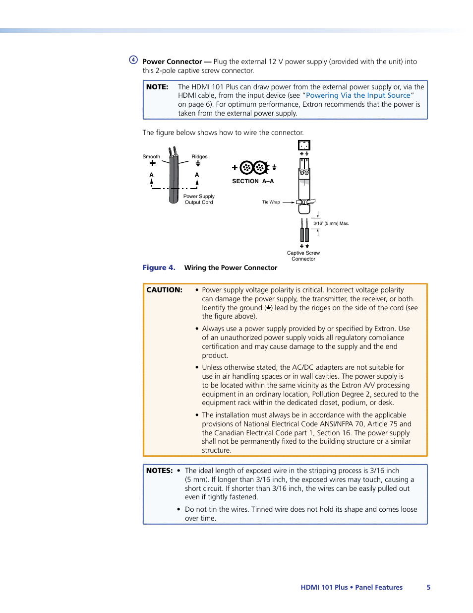 Extron Electronics HDMI 101 Plus User Guide User Manual | Page 11 / 18