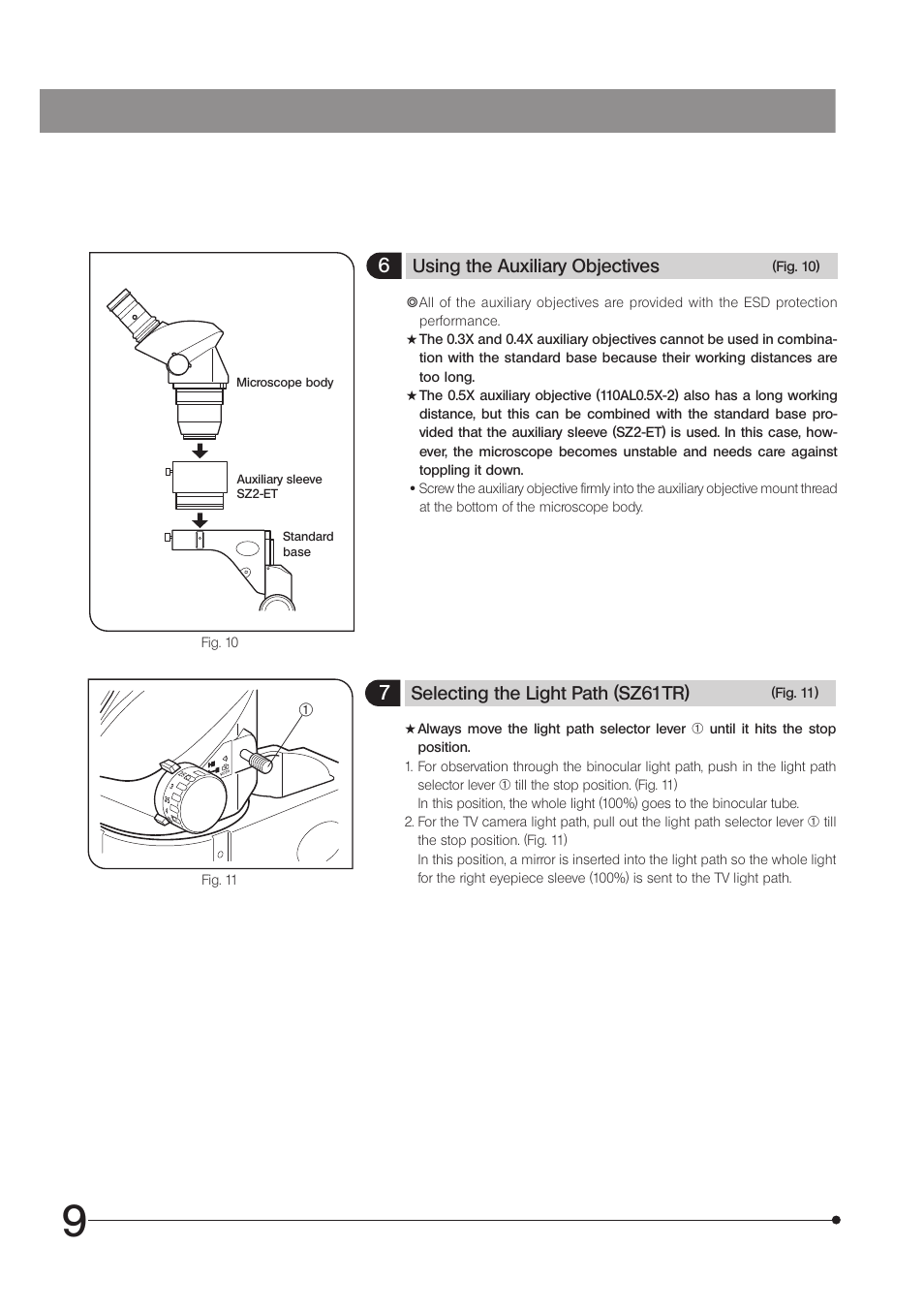 Olympus SZ61 User Manual | Page 12 / 28