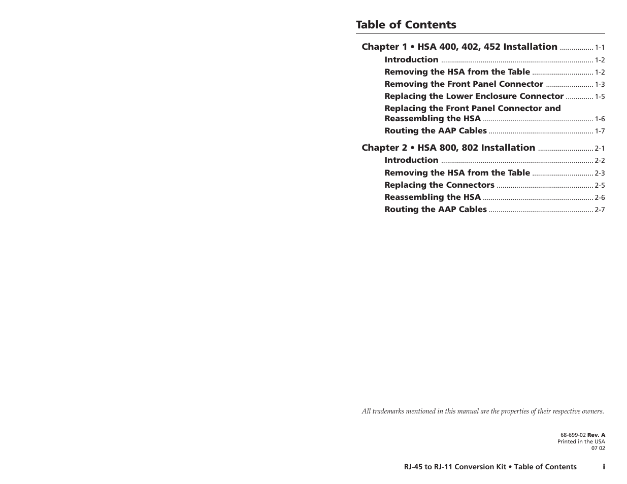 Extron Electronics RJ-11 User Manual | Page 3 / 13