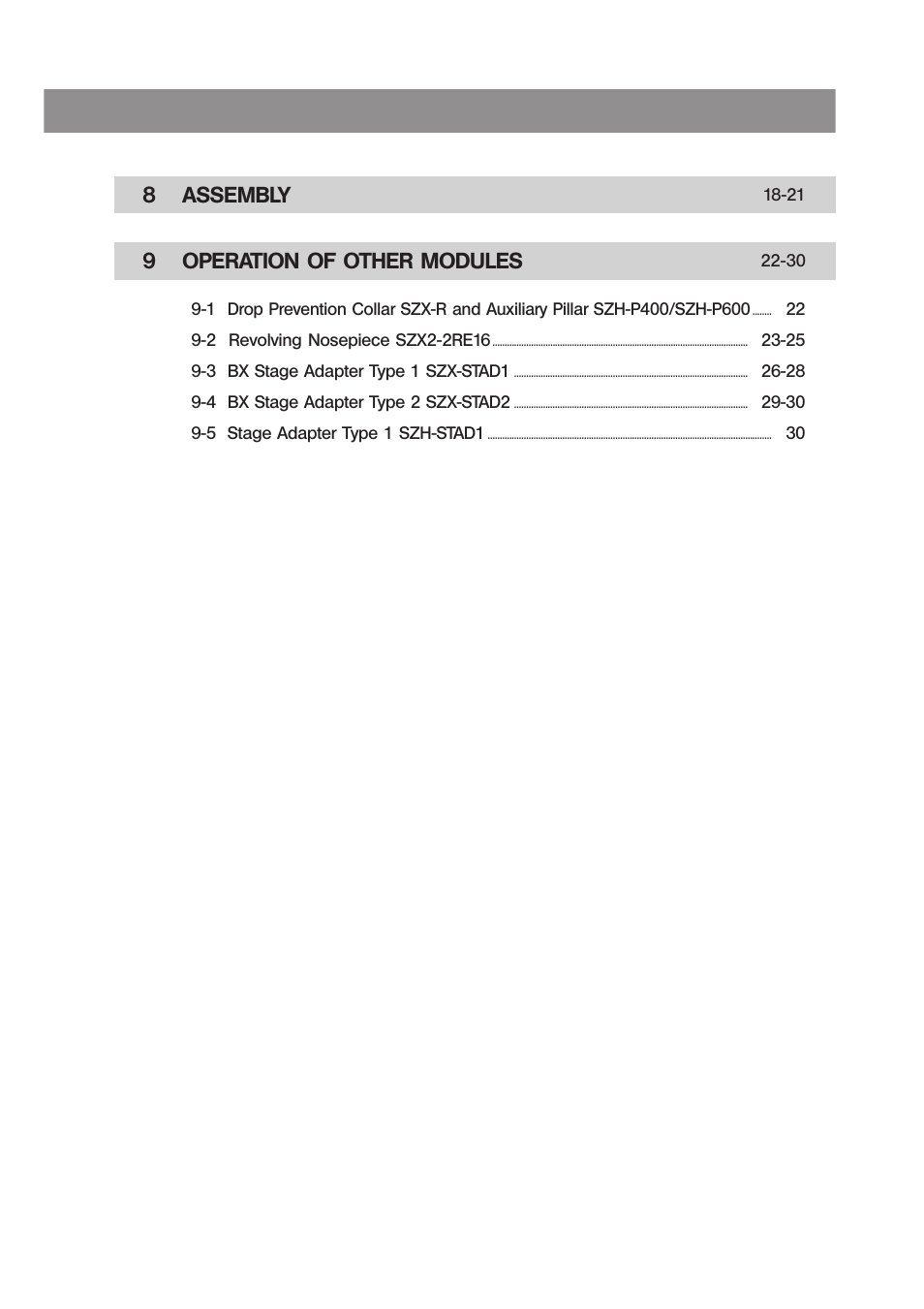 Olympus SZX16 User Manual | Page 4 / 36