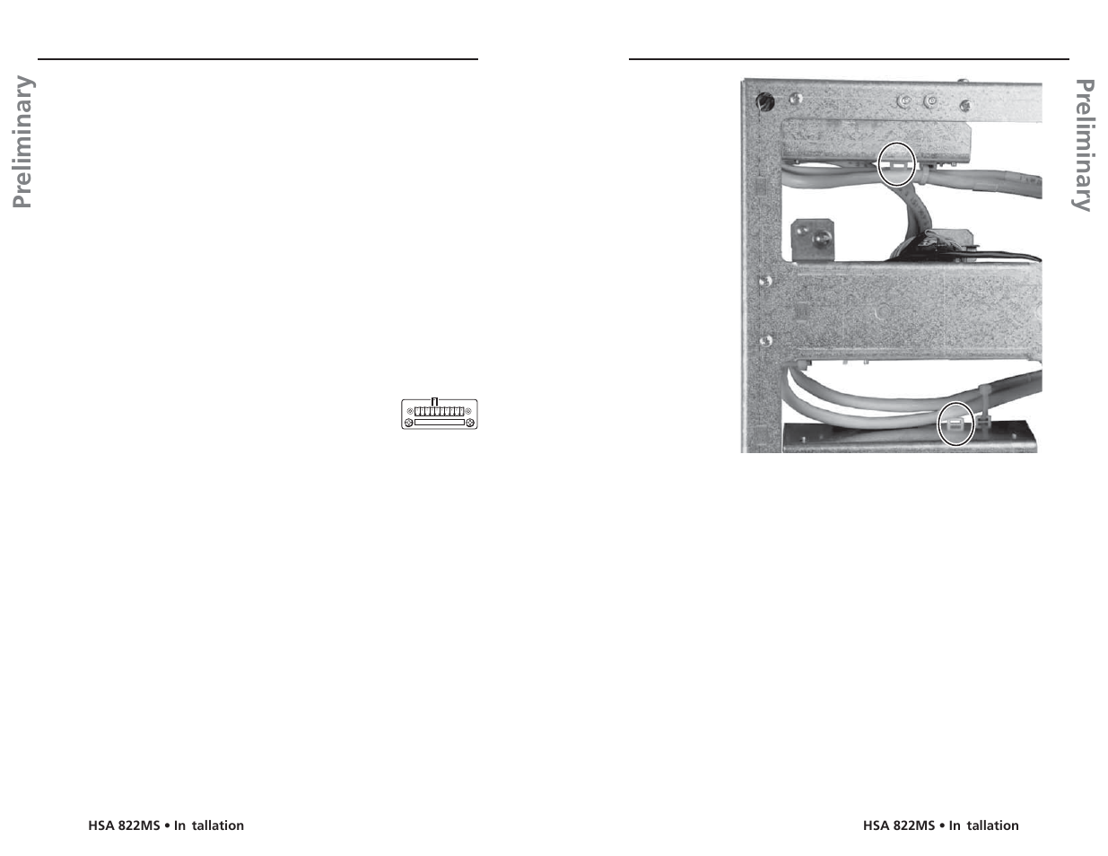 Pr eliminary pr eliminary | Extron Electronics HSA 822MS User’s Manual User Manual | Page 15 / 35