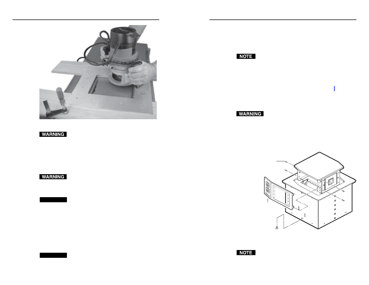 Cabling and installing the aaps, Installation, cont’d, Hsa 822 | Extron Electronics HSA 822M User’s Manual User Manual | Page 10 / 31