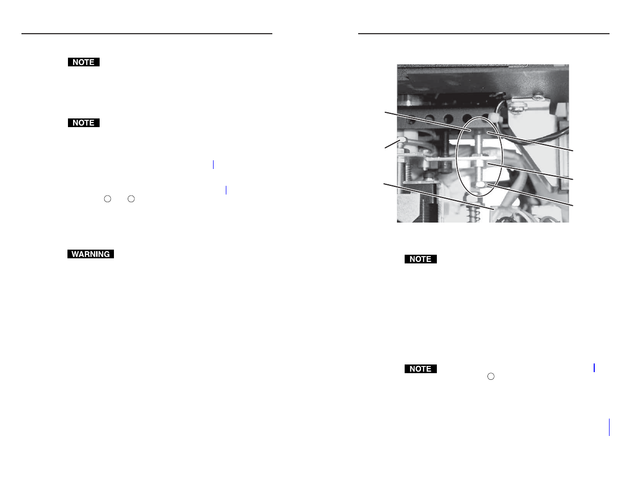 Setting the manual release switch, Maintenance and modifications, cont’d | Extron Electronics HSA 822M User’s Manual User Manual | Page 22 / 31
