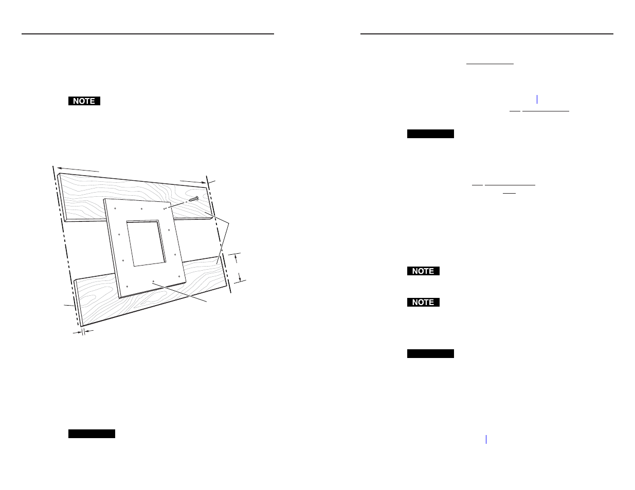 Preparing the routing template, Preparing the table, Installation, cont’d | Extron Electronics HSA 822M User’s Manual User Manual | Page 9 / 31