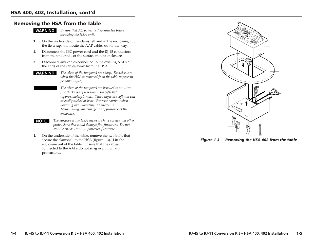 Extron Electronics RJ-11 Installation User Manual | Page 6 / 13