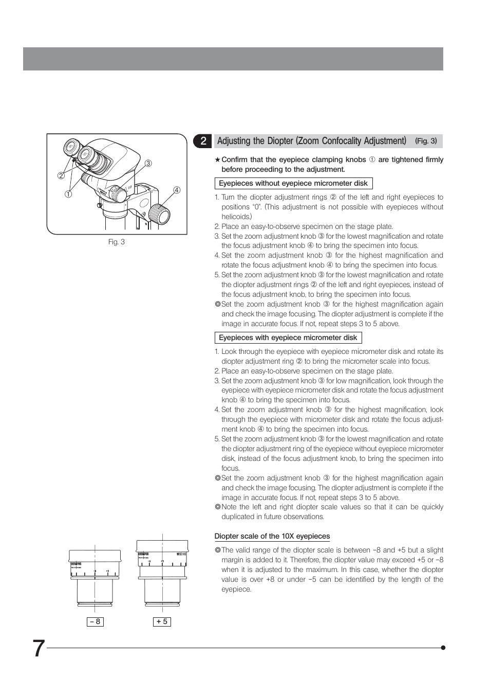 Olympus SZX7 User Manual | Page 10 / 32