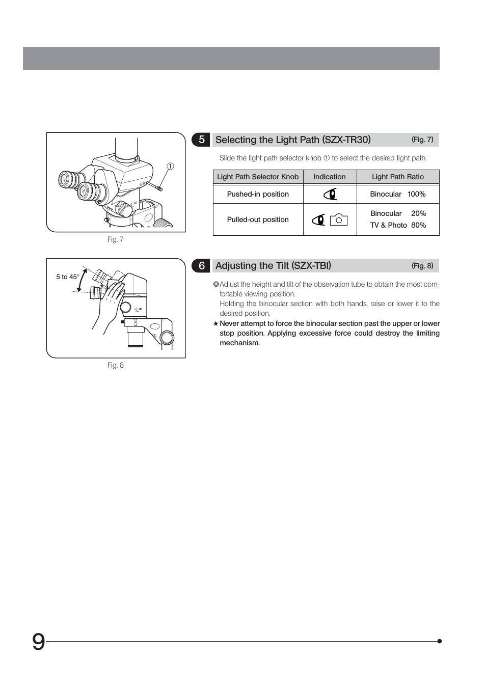 Olympus SZX7 User Manual | Page 12 / 32