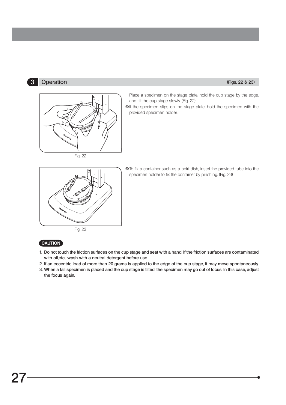 Olympus SZX7 User Manual | Page 30 / 32