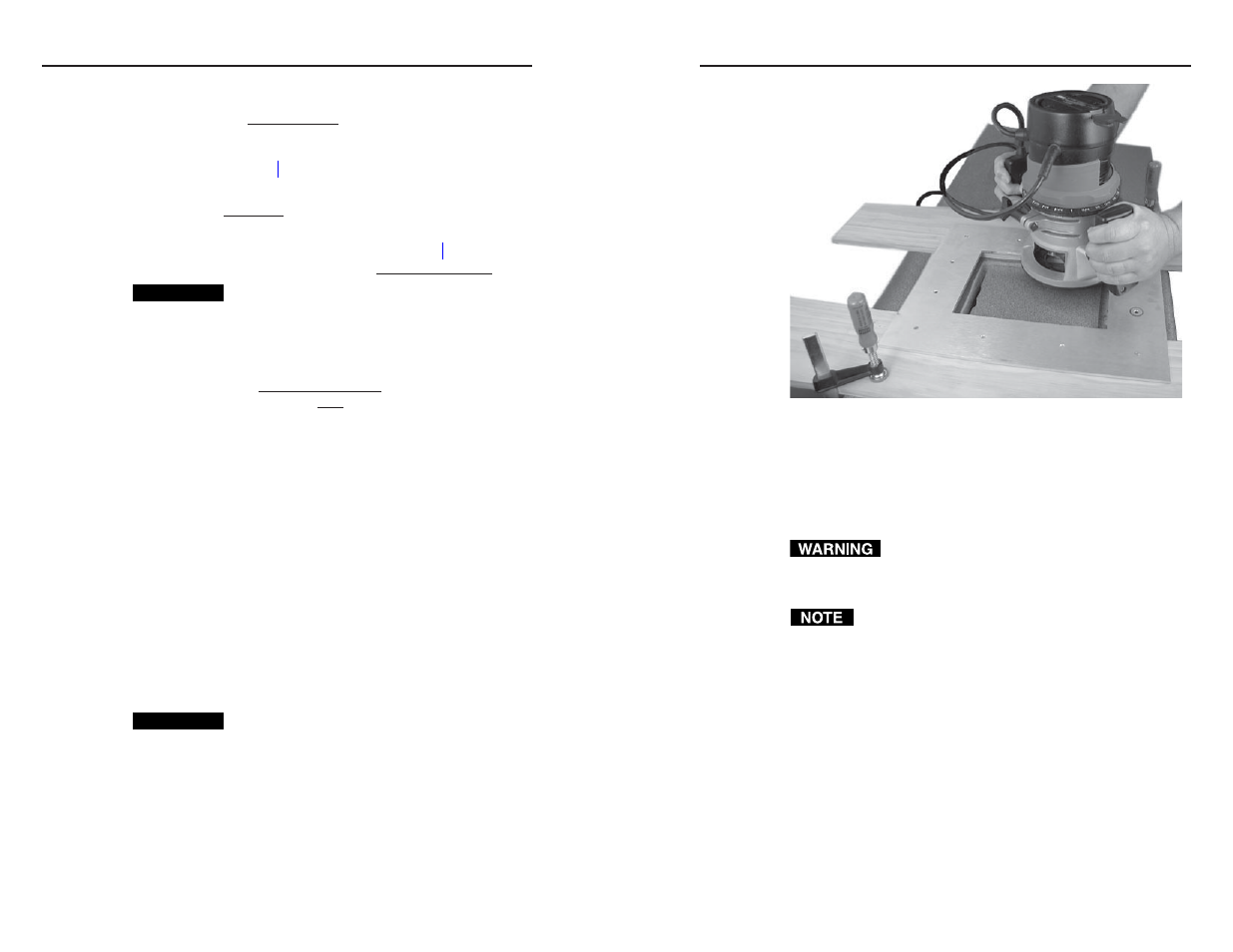 Preparing the table and mounting the enclosure, Preparing the table with a router, Installation, cont’d | Extron Electronics HSA 222S & HSA 222C User Manual | Page 10 / 30