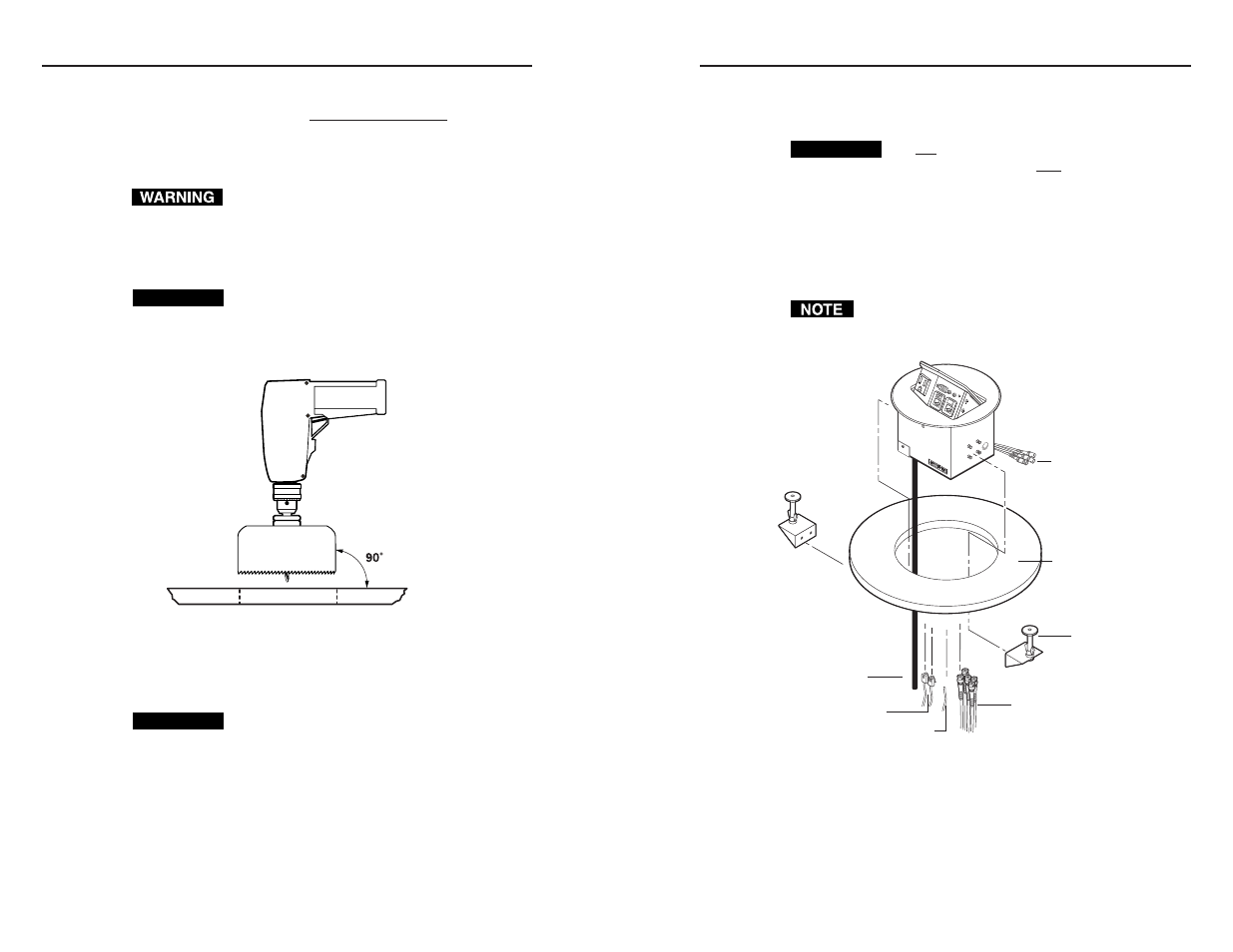 Installing the hsa enclosure (all), Installation, cont’d, Cat 6 | Extron Electronics HSA 222S & HSA 222C User Manual | Page 11 / 30