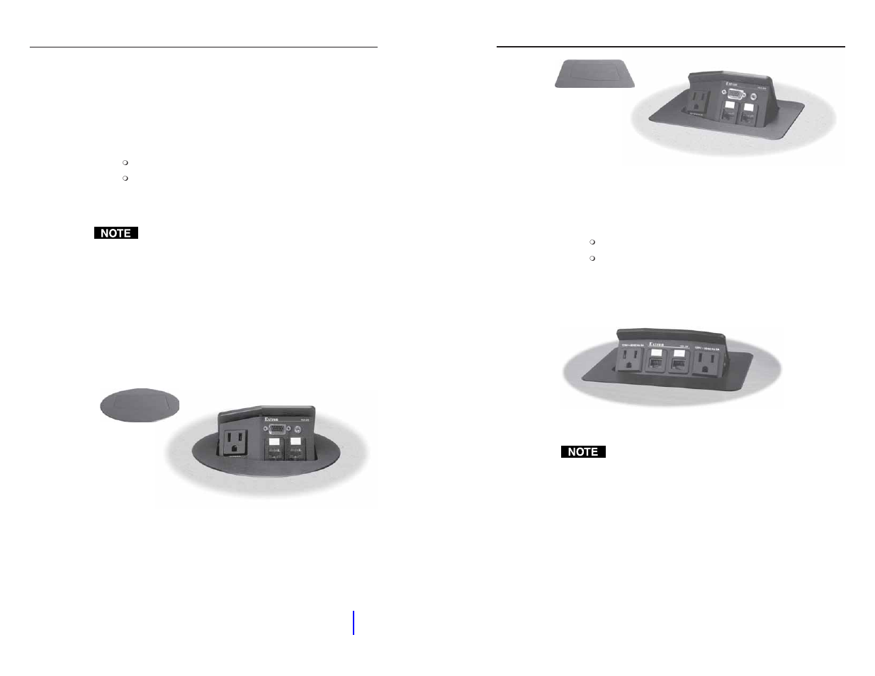 About the hideaway surface access products, Introduction | Extron Electronics HSA 222S & HSA 222C User Manual | Page 6 / 30