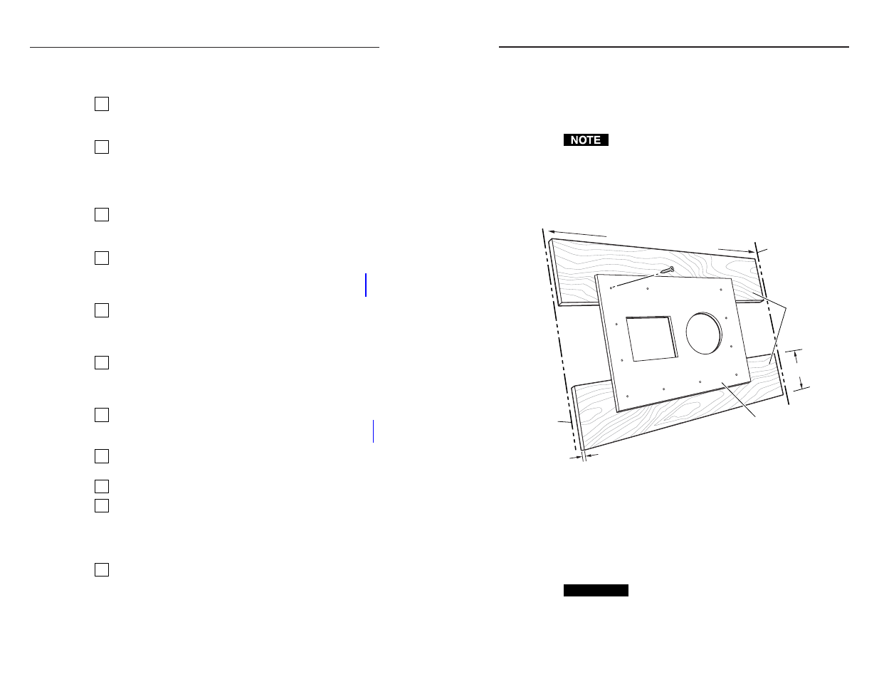 Installation overview, Preparing the routing template, Installation | Extron Electronics HSA 222S & HSA 222C User Manual | Page 9 / 30