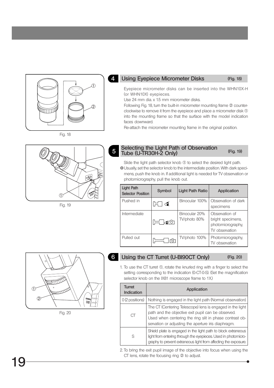 Olympus IX81 User Manual | Page 24 / 68