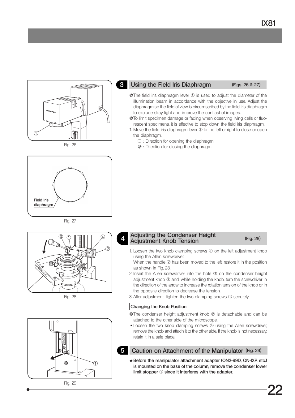 Ix81 | Olympus IX81 User Manual | Page 27 / 68