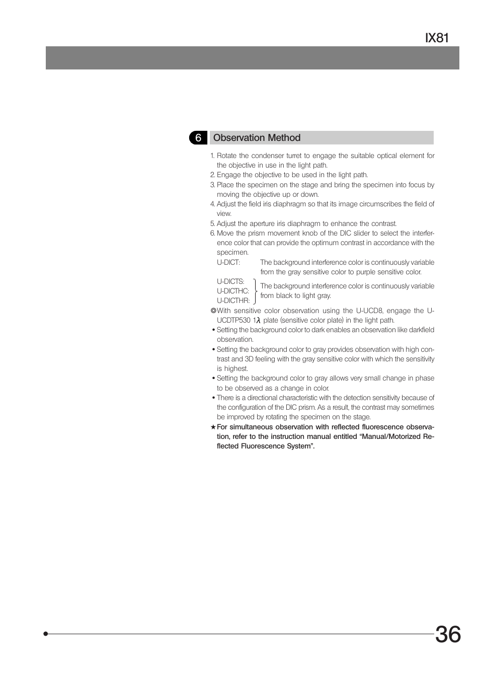 Ix81 | Olympus IX81 User Manual | Page 41 / 68