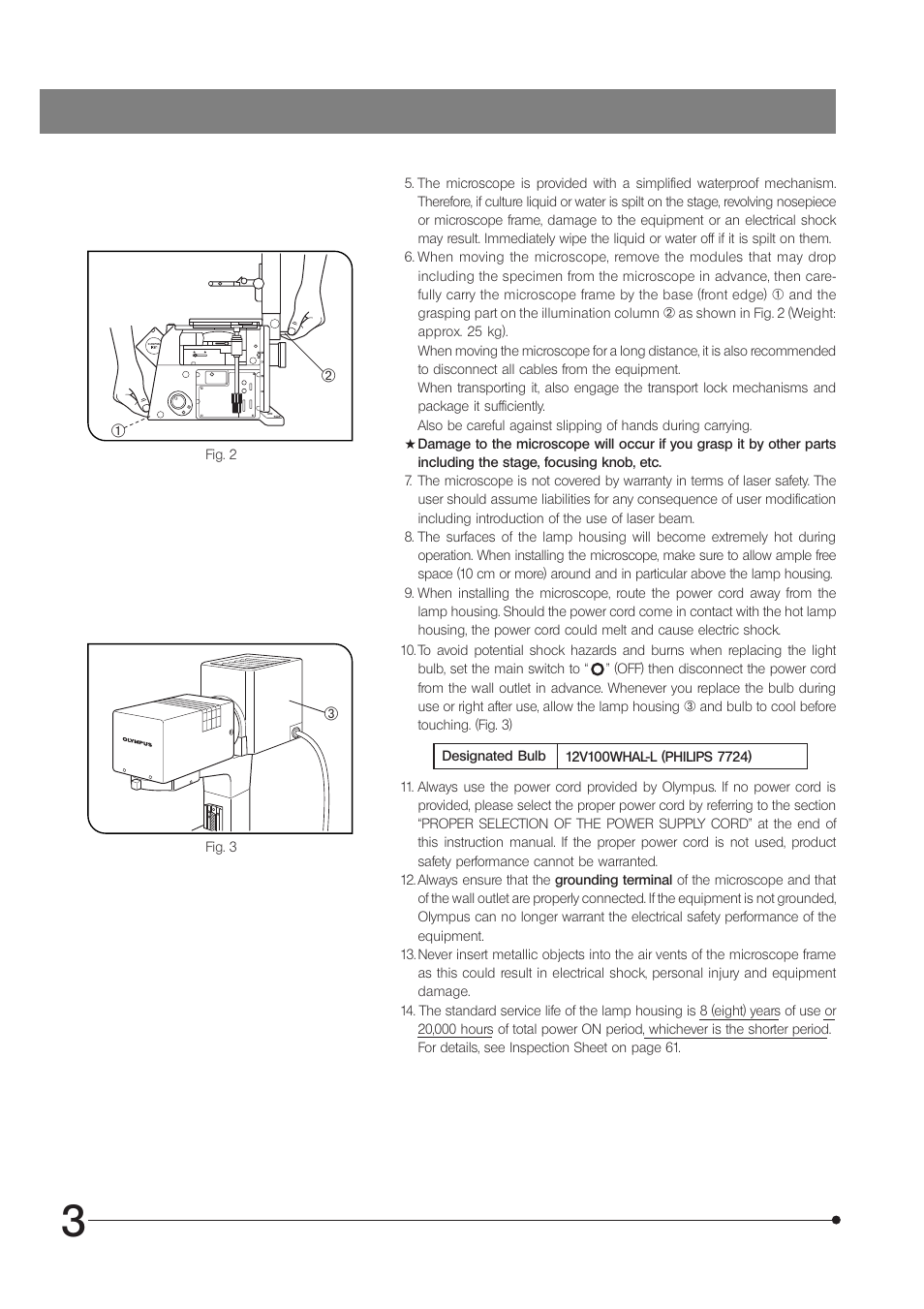 Olympus IX81 User Manual | Page 8 / 68