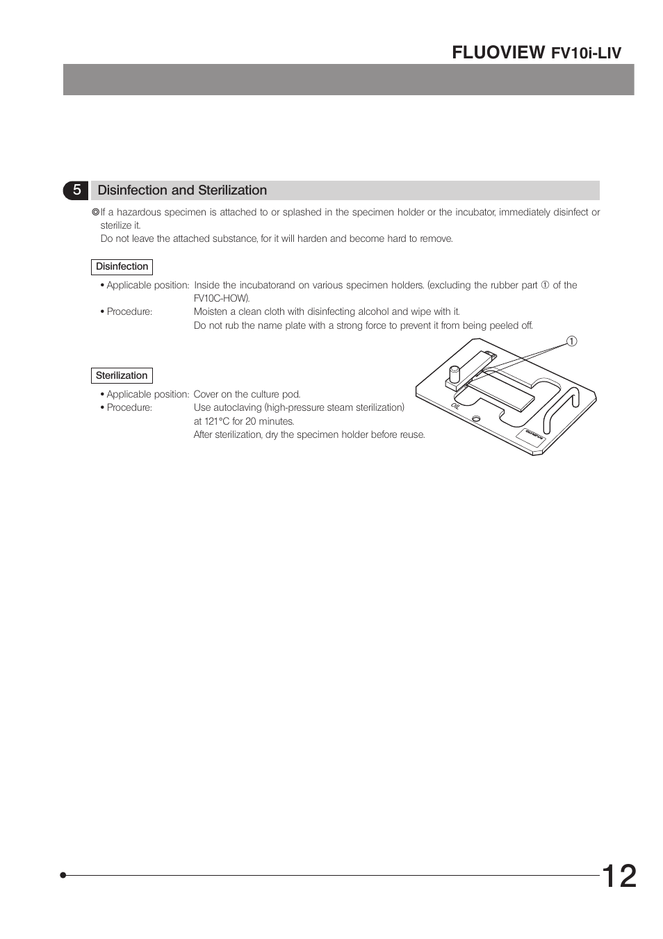 Fluoview, Fv10i-liv | Olympus FV10i-LIV User Manual | Page 15 / 20