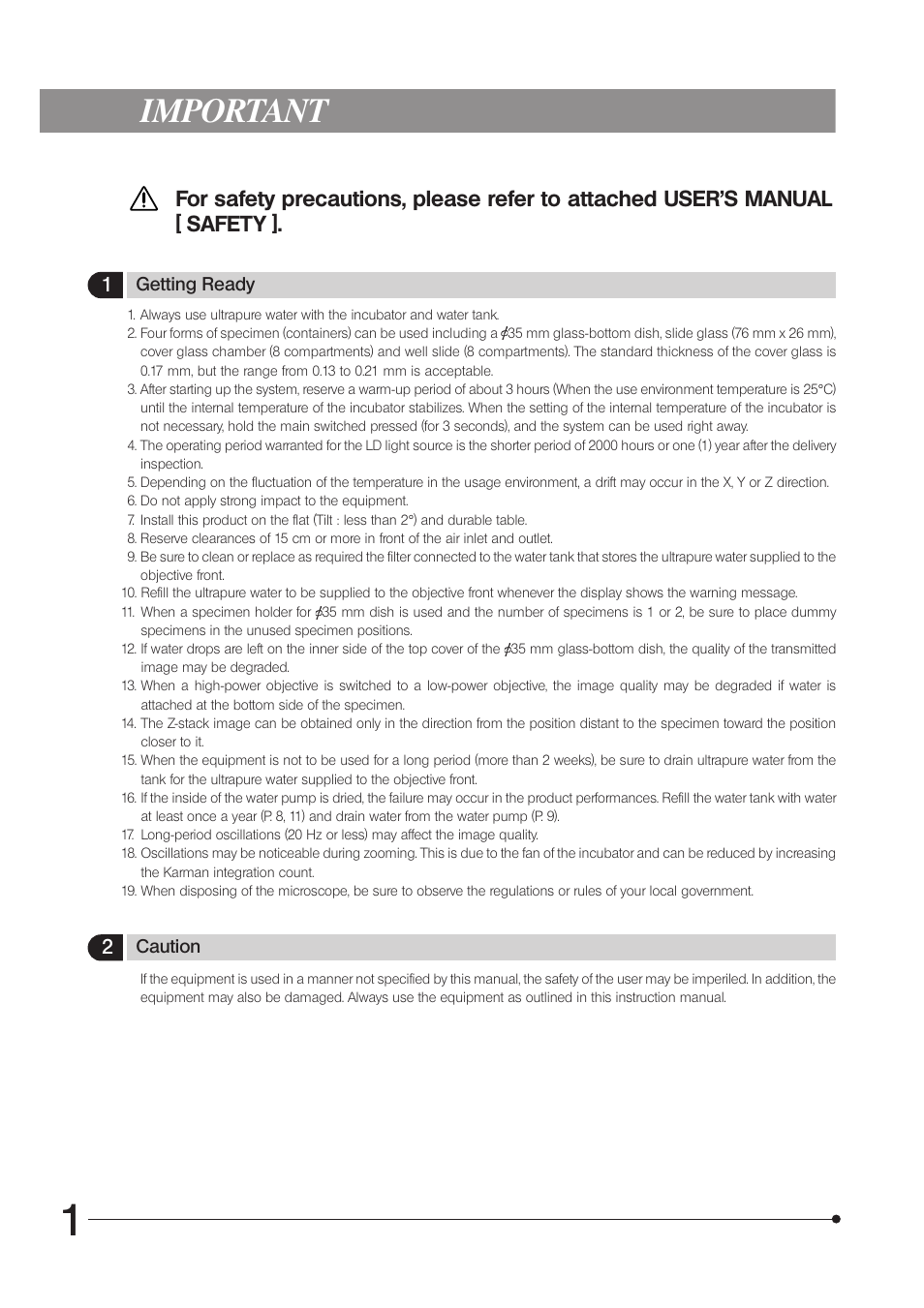 Ax8017_instrictions, Important | Olympus FV10i-LIV User Manual | Page 4 / 20