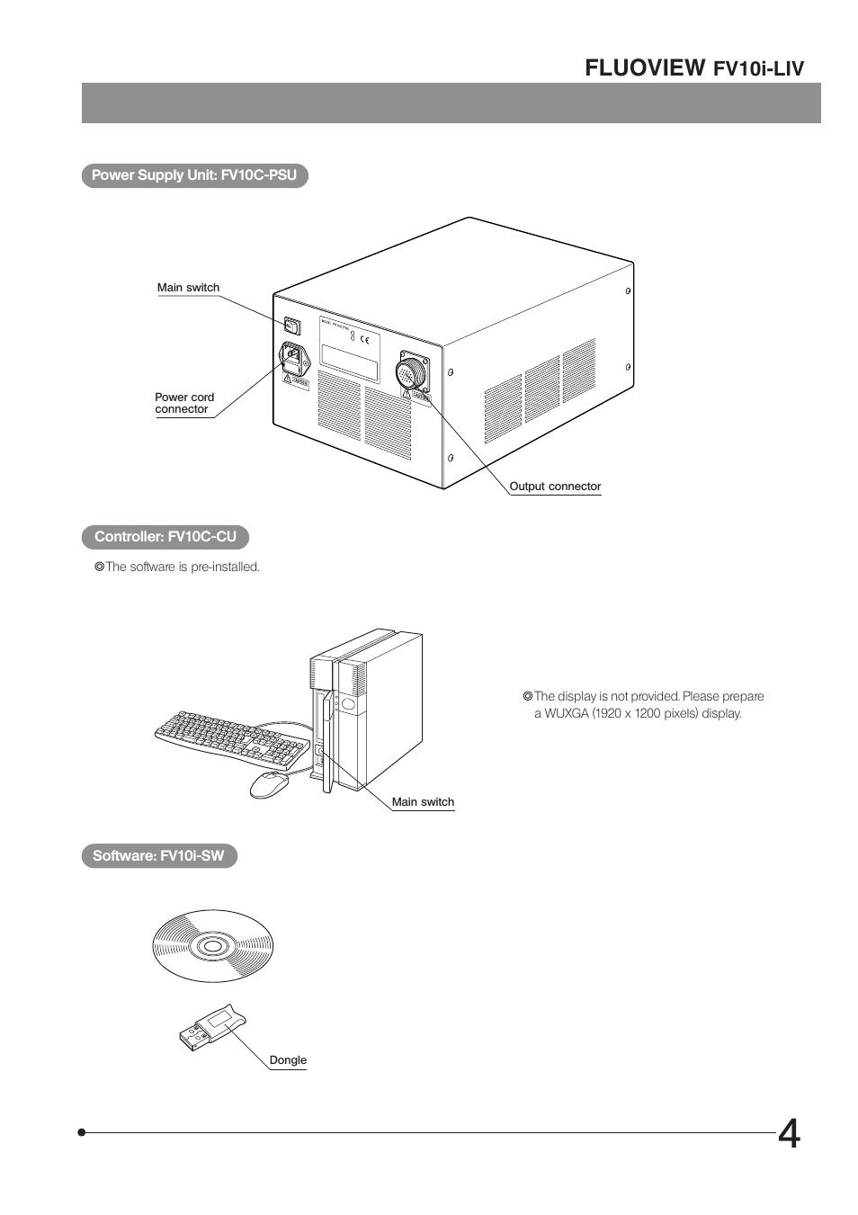Fluoview, Fv10i-liv | Olympus FV10i-LIV User Manual | Page 7 / 20