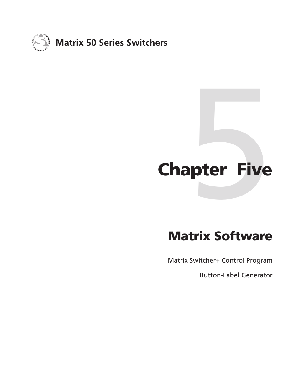 Extron Electronics Matrix 50 Series User Manual | Page 47 / 74