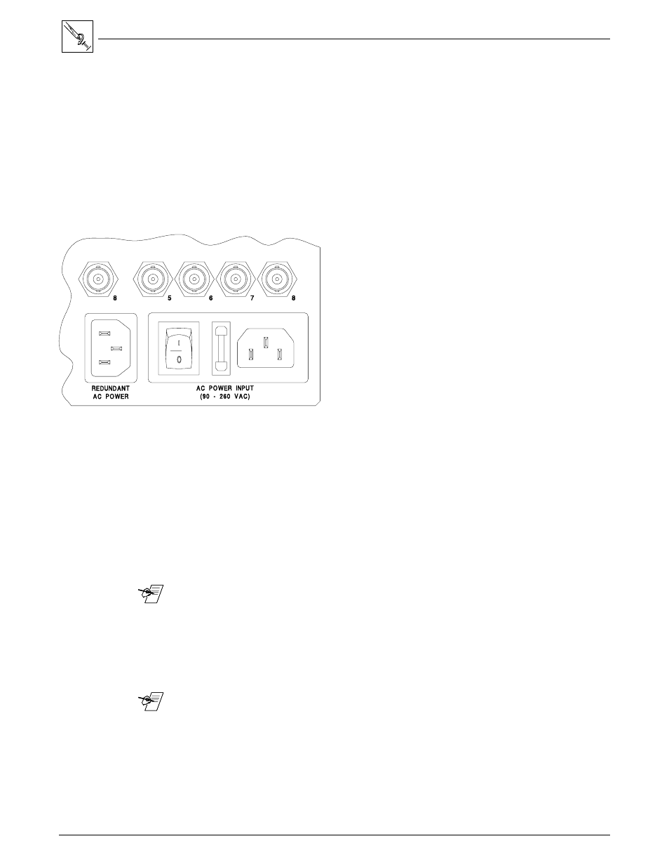Iec power panel | Extron Electronics Matrix 100 Switcher User Manual | Page 31 / 63