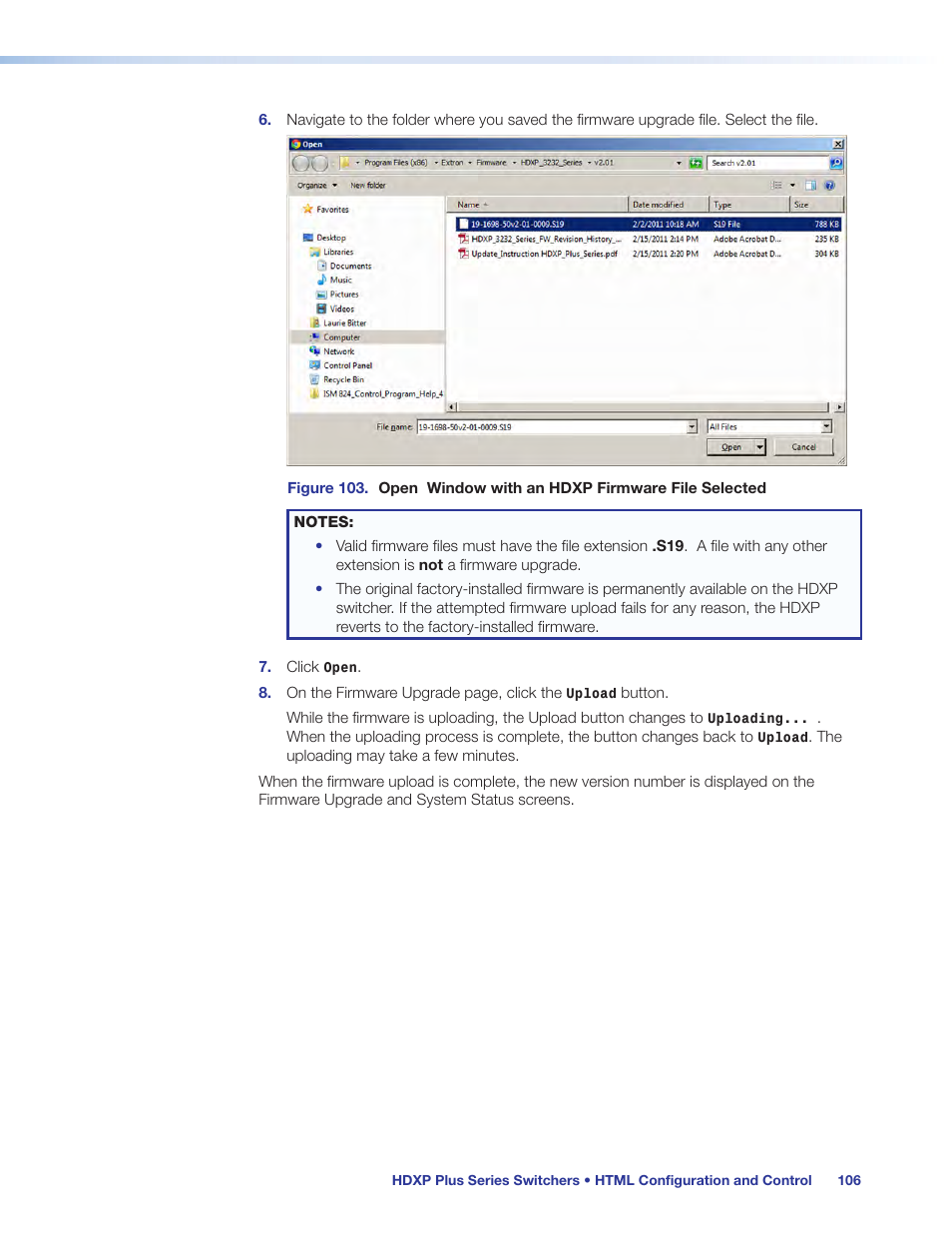 Extron Electronics HDXP Plus Series User Guide User Manual | Page 112 / 125