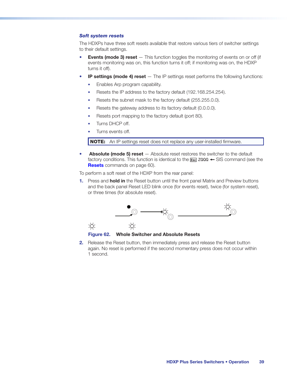 Extron Electronics HDXP Plus Series User Guide User Manual | Page 45 / 125
