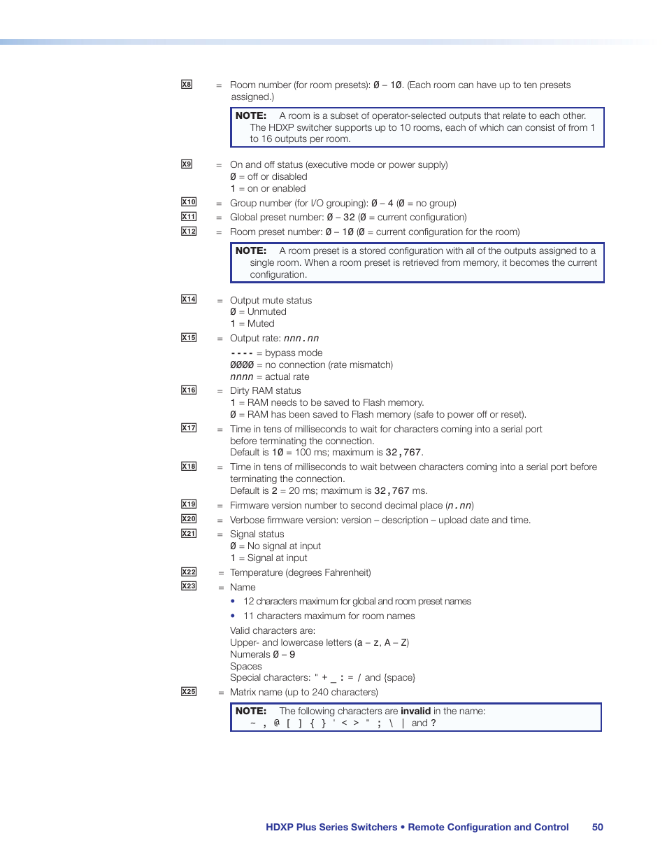Extron Electronics HDXP Plus Series User Guide User Manual | Page 56 / 125
