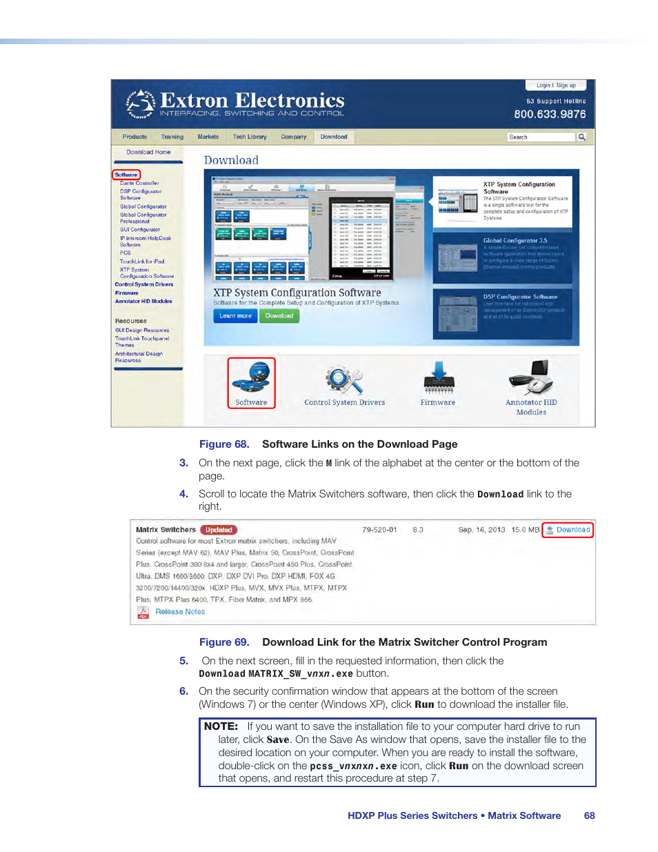 Extron Electronics HDXP Plus Series User Guide User Manual | Page 74 / 125
