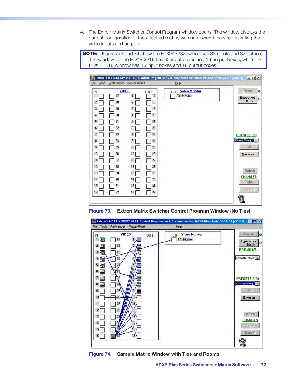 Extron Electronics HDXP Plus Series User Guide User Manual | Page 78 / 125