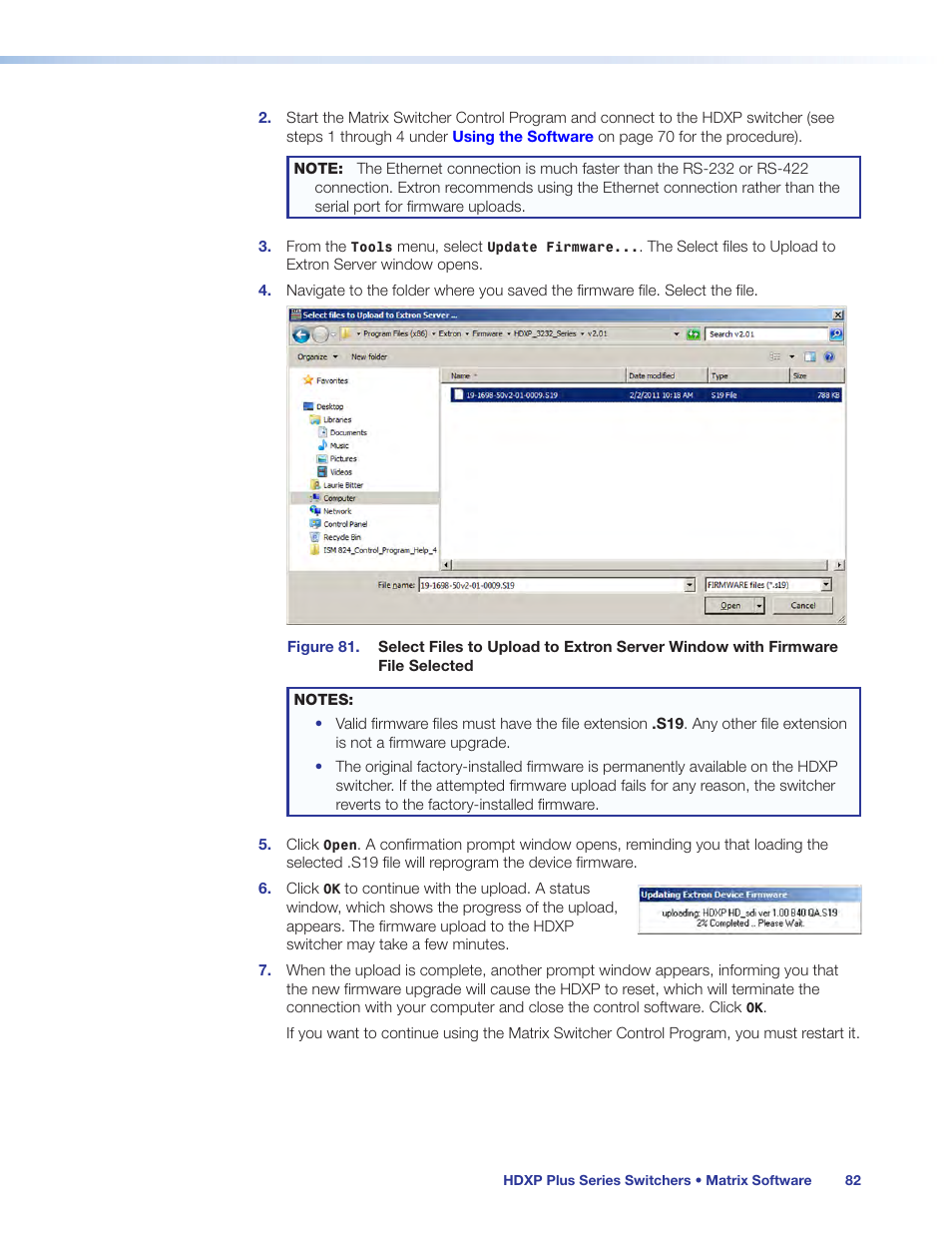 Extron Electronics HDXP Plus Series User Guide User Manual | Page 88 / 125