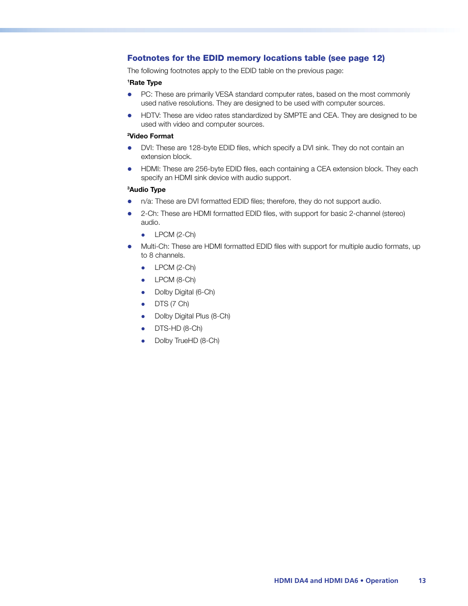 Extron Electronics HDMI DA6 User Guide User Manual | Page 19 / 31