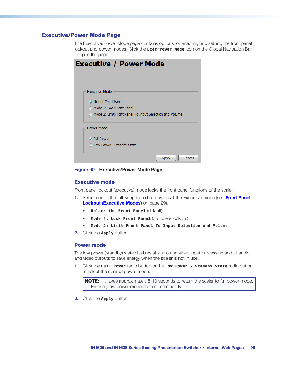 Extron Electronics IN1608 MA User Guide User Manual | Page 102 / 109