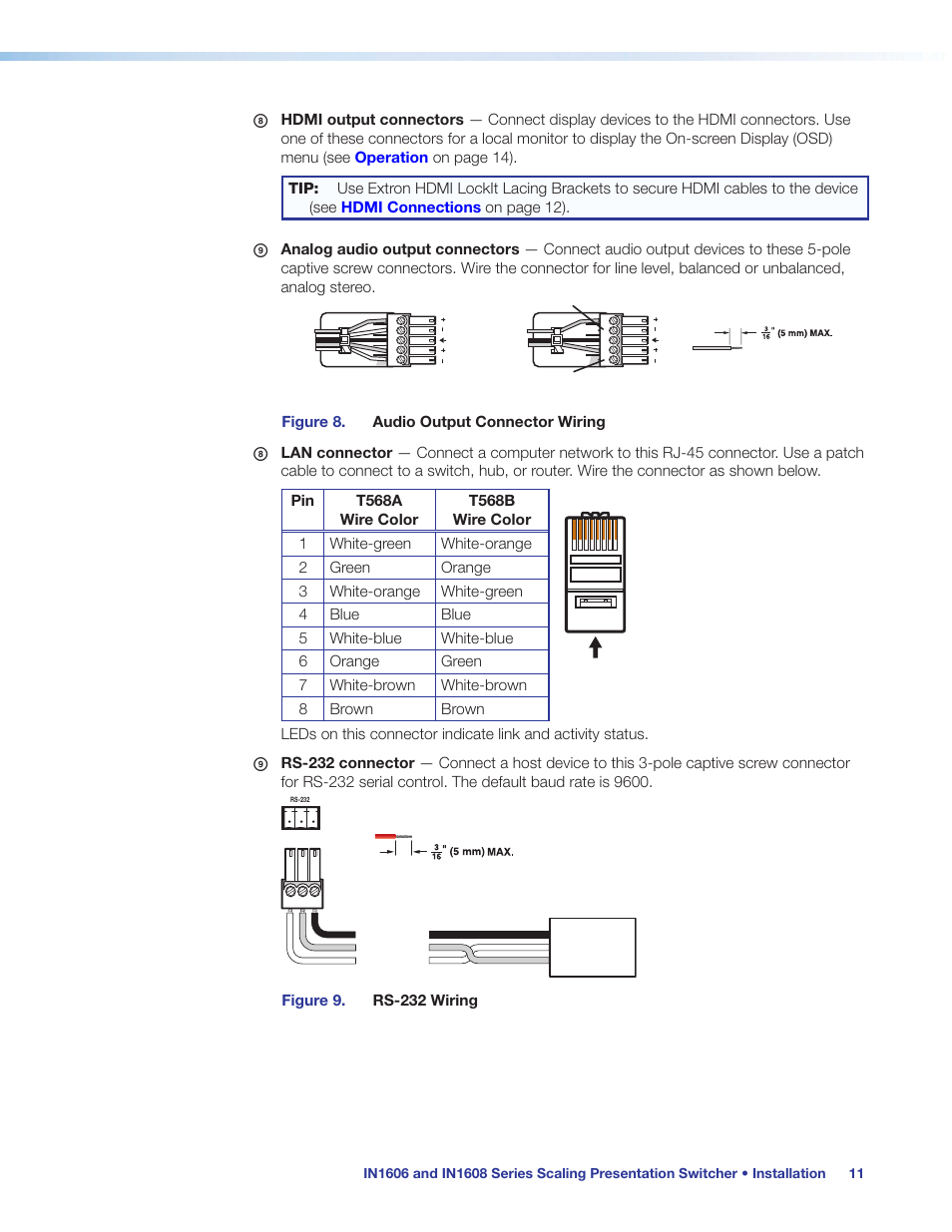Extron Electronics IN1608 MA User Guide User Manual | Page 17 / 109