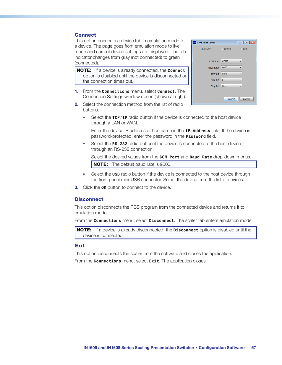 Extron Electronics IN1608 MA User Guide User Manual | Page 63 / 109