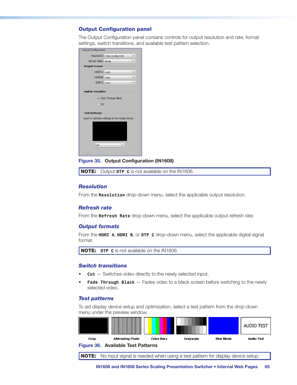 Extron Electronics IN1608 MA User Guide User Manual | Page 71 / 109