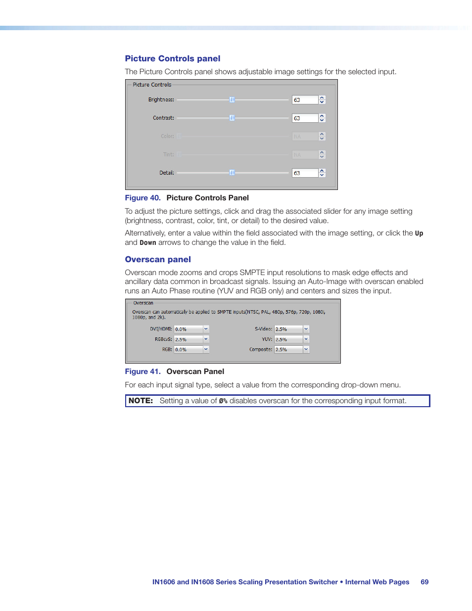 Extron Electronics IN1608 MA User Guide User Manual | Page 75 / 109