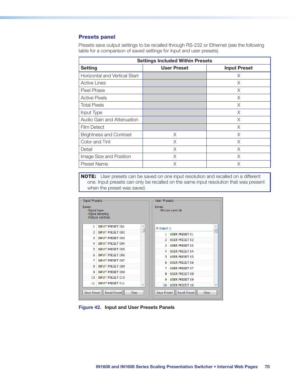 Extron Electronics IN1608 MA User Guide User Manual | Page 76 / 109