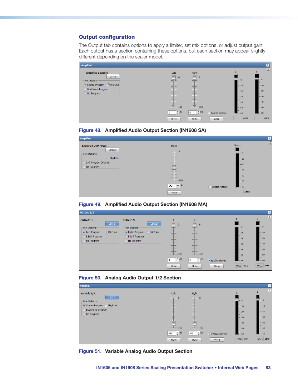Extron Electronics IN1608 MA User Guide User Manual | Page 89 / 109