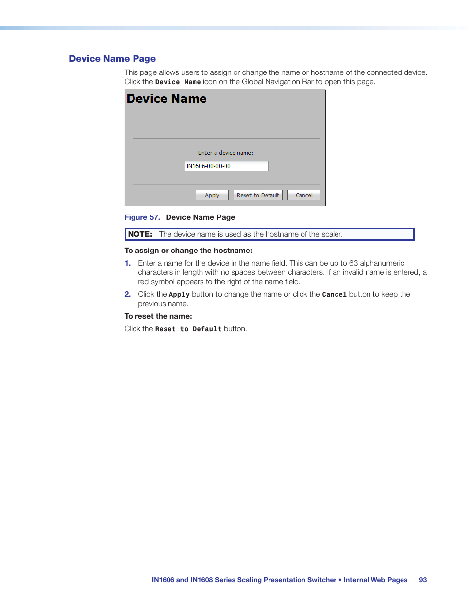 Extron Electronics IN1608 MA User Guide User Manual | Page 99 / 109