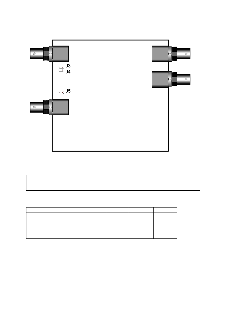 In3212 internal jumpers jumper functions, Table of operating modes | Extron Electronics IN3218 User Manual | Page 8 / 13